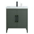 thumbnail image 5 of Vanity Art 30” Single Sink Bathroom Vanity Cabinet with Ceramic Countertop, 5 of 9