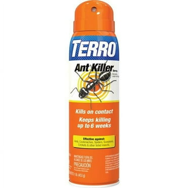 Terro 16 oz Ant Killer Aerosol Spray T401-6, Indoor & Outdoor Use ...