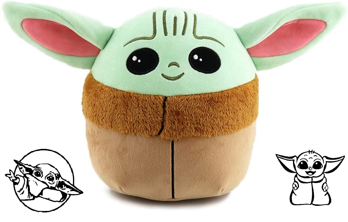 Squishmallow Kellytoy 20 Inch The Baby Yoda Stuffed Toy for sale online 