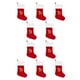 thumbnail image 2 of Kearding Medias navideñas de tejido de precisión rojas: duraderas y de moda para la temporada festiva Variedad Large Red D D roja grande 10Conjunto, 2 of 6