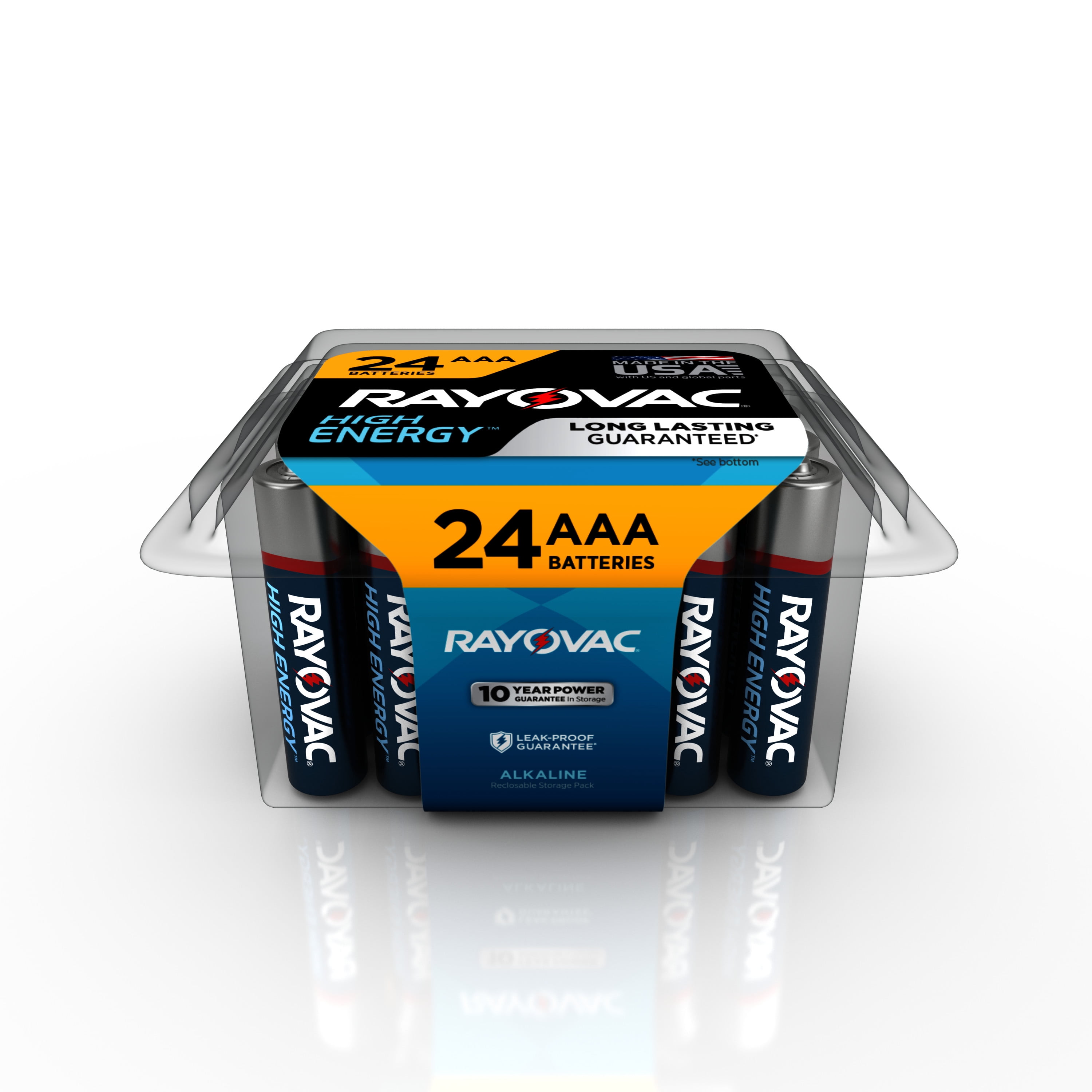 Rayovac High Energy AAA Batteries (24 Pack), Triple A Batteries