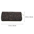 thumbnail image 2 of landege 1Pc Creative Lady Wallet Stylish Shiny Wallet Women Purse Zippered Handbag, 2 of 10