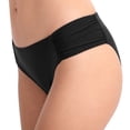 thumbnail image 3 of Women’s Bikini Bottom High Waist Swim Trunks Ruched Swimsuit Shorts Briefs Sexy Beachwear, 3 of 4