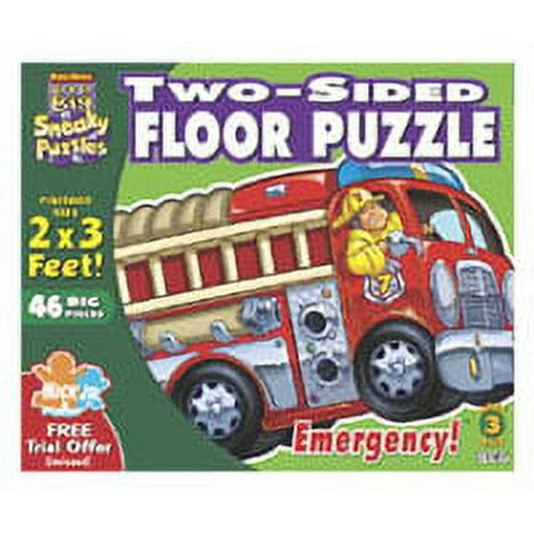 Puzzle Patch Great Sneaky Puzzles Silly Silly Sea 46 Piece 2 Sided Floor  Puzzle