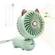 thumbnail image 1 of Handheld Fan, Mini USB Fan, Rechargeable Battery Portable Fan, 3 Speed, Small Handheld Personal Fan Foldable Table Fan (Green), 1 of 5