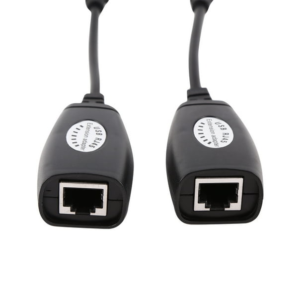 El Cable De Extensión USB A RJ45, Alimentado Por Un Puerto USB, Adecuado Para El Cable De Parche Cat5/RJ45/CAT6, Que Cumple Con USB 1.1, Extiende La Distancia Del Dispositivo USB