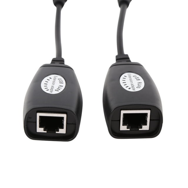 Cable de Extensión Ethernet USB 2.0 A RJ45, Adaptador de Red USB Extiende El Dispositivo USB Hasta 150 Pies, Alimentado Por USB, Cables Ethernet Adaptadores USB A RJ45 Ideales