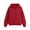 Red, variant on LUVDA Women's Full Zip Hoodie Jacket Long Sleeve Utility Pocket Casual Fall Sweatshirt Outerwear