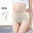 thumbnail image 4 of Plus Size 5XL 4Pcs/Set High Waist Panties Women Cotton Underwear Print Body Shaper Seamless Briefs Female Breathable  Lingerie o, 4 of 6