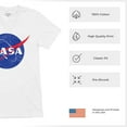 thumbnail image 6 of NASA Meatball Logo Men's V-Neck T-shirt Iconic American Astronaut Space Souvenir, 6 of 7
