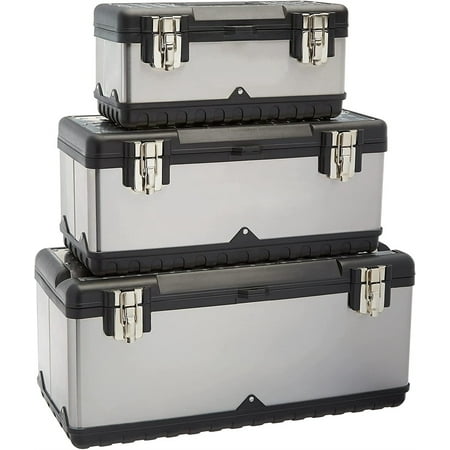 

Tool Box with Metal Latches Set of 3