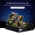thumbnail image 4 of Phone Screen Magnifier 3D HD Mobile Phone Magnifying Screen Portable Movie Videos Enlarger Projector Home Cinema Cellphone Amplifier, 4 of 7