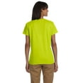 thumbnail image 3 of Gildan - Ultra Cotton Women’s T-Shirt - 2000L, Safety Green, XS, 3 of 4