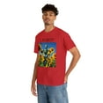 thumbnail image 6 of I Robot Unisex Heavy Cotton Streetwear T-Shirt A Robot riding unicycle, 6 of 12