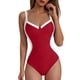 thumbnail image 2 of Traje de baño de una pieza para mujer Traje de baño de mujer Traje de baño de color bloqueado Traje de baño de cobertura completa de cadera Traje de baño de moda de playa para mujer Trajes de baño de, 2 of 7