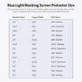 thumbnail image 4 of Tignapoo Protective Anti-Glare Blue Light Filter Screen Shield for 14" 16:9 Laptops, Dual-Sided Use with Matte and Glossy Finish, Reduces Eye Strain and Enhances Clarity, 4 of 6