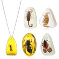 thumbnail image 1 of 5 Pcs Amber Pendants Random Style Insect Amber Resin Pendants for DIY Necklace Bracelet Jewellery, 1 of 6