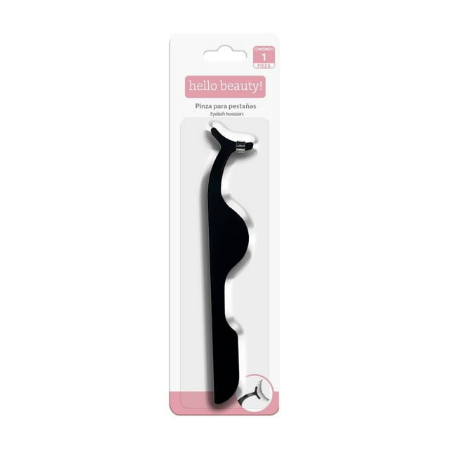 Pinzas para colocar pestañas postizas Hello Beauty 1 Pieza