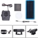 thumbnail image 4 of Panel solar de 30 W, calentador solar individual para invernadero, gallinero, paneles solares portátiles plegables para acampar al aire libre, furgonetas, autocaravanas y viajes., 4 of 7