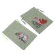 thumbnail image 4 of Bolsa De Regalos De Navidad, 17 X 12 Cm Bolsas De Regalo De Navidad Diseño Elegante Para Envolver Regalos De Navidad Decoraciones Para Fiestas De Navidad ANGGREK Candy Gift Bag, 4 of 8
