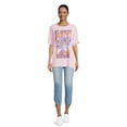 thumbnail image 2 of Stitch Women's Rhinestone Graphic Tee with Short Sleeves, Sizes XS-XXXL, 2 of 5