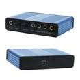 thumbnail image 6 of External 6 Channel 5.1 Audio USB Optical Sound Card Adapter for Laptop Computer,Blue, 6 of 7