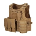thumbnail image 1 of Chaleco de protección de campo Cs de desmontaje rápido al aire libre equipo de entrenamiento ropa de protección chaleco táctico Rojo Verde Cocina, Decoración y Otros, 1 of 5