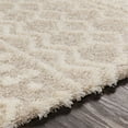 thumbnail image 4 of Surya Urban Shag USG-2303 79x79" Square Fabric Area Rug in Cream/Light Beige, 4 of 9