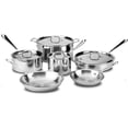 thumbnail image 1 of All-Clad D3 Stainless Steel 10 Piece Set ( 8400001938 ) Brand New, 1 of 7