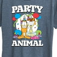 thumbnail image 3 of Garfield - Party Animal - Women's Short Sleeve Graphic T-Shirt, 3 of 5