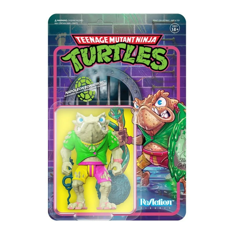TMNT Napoleon Bonafrog ReAction Figure - Walmart.com TMNT Napoleon Bonafrog ReAction Figure - Walmart.com
