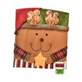 thumbnail image 1 of Christmas Back Chair Cover Dining Chair Decoration Washable for Dining Room Reindeer, 1 of 9