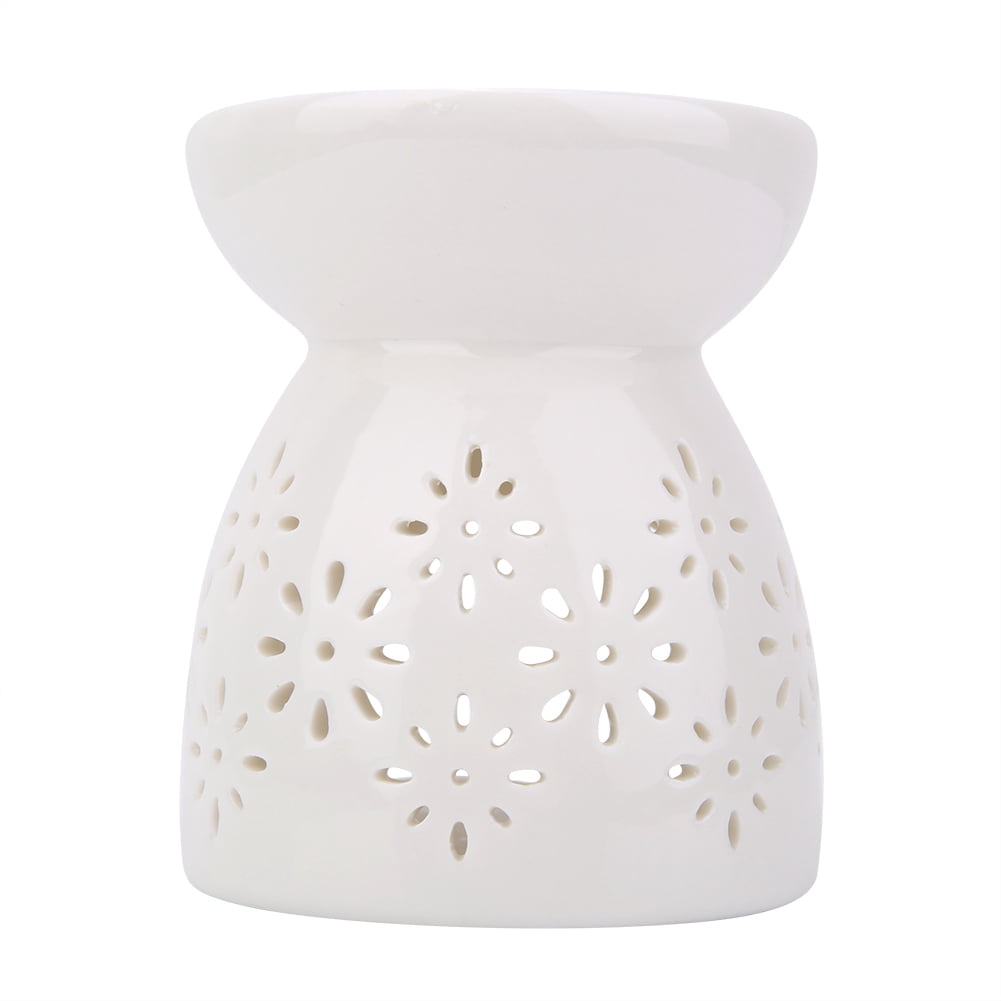 HERCHR Night Fragrance Lamp Ceramic Essence Oil Burner Candle Incense