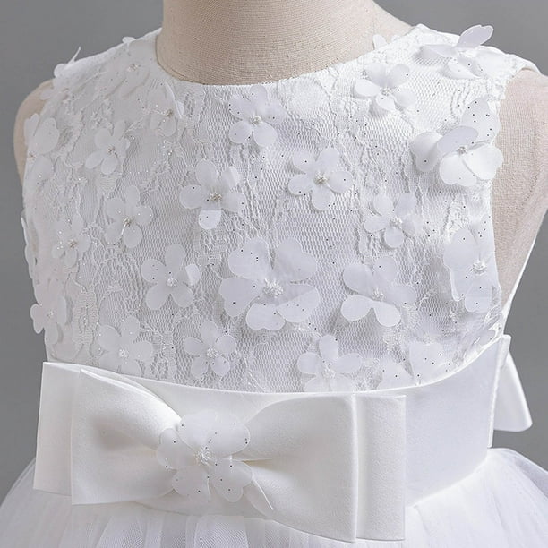 TYGHBN Children's Mesh Dress Dress Stylish Little Girl Dress Open Back Lace  and Mesh Bridesmaid Dress Shirt Toddler Dinosaur Outfit for Girls 1st  Birthday Dresses Birthday Dress Dress Party for Girls -