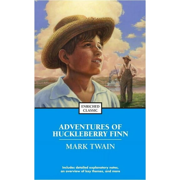 Enriched Classics Adventures of Huckleberry Finn, (Paperback)