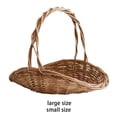 thumbnail image 2 of Ruiboury Classic Rural Style Woven Basket For Picnics Flowers And Candies There Is Enough Space. Organize s, 2 of 6