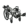 thumbnail image 2 of Drive Medical Silver Sport Full-Reclining Wheelchair, Desk Arms, 18" Seat, 2 of 5