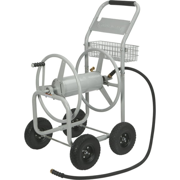 Strongway Garden Hose Reel Cart, 400ft. Capacity, Fits 5/8in. Hose