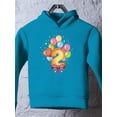 thumbnail image 3 of 2nd Birthday Balloons Hoodie Toddler -Image by Shutterstock,  4 Toddler, 3 of 4