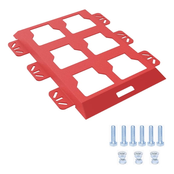 Power Tool Packouts Mounting Plate Half Width Mount Tool Storage and Organization