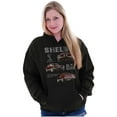 thumbnail image 2 of Shelby Racing GT 500 Muscle Car Hoodie Sweatshirt Women Men Brisco Brands S, 2 of 6