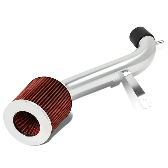 DNA Motoring ITK-0040-RD For 2001 to 2005 Lexus IS300 3.0L L6 Lightweight Hi-Flow Short Ram Air Intake System Red Cone Filter