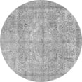 thumbnail image 1 of Ahgly Company Indoor Round Persian Gray Traditional Area Rugs, 5' Round, 1 of 1