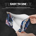 thumbnail image 2 of Kdxio Colorful Sushi Food Art Print Tissue Box Cover,Modern PU Leather Rectangular Tissue Box Holder for Bathroom Living Room Bedroom Office Desk Car Home, 2 of 6
