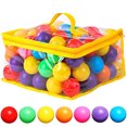 thumbnail image 1 of 120 bolas de plastico a prueba de aplastamiento, 7 colores, Bigib Bigib, 1 of 1
