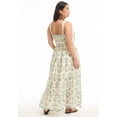 thumbnail image 2 of June & Vie Women's Plus Size Eyelet Scalloped Hem Maxi Skirt, 2 of 4
