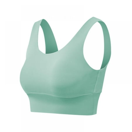 

Sports Bras for Women High Support Large Bust Plus Size - Wirefree Bra for Everyday Comfort Activewear Tops for Yoga Running Fitness Bra(1-Packs)