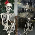 thumbnail image 1 of Halloween Human Skeleton Extra Large Movable Natural Decorative Party Prop, 1 of 5