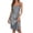 Silver, variant on Bigersell Tank Dress Nightgown Summer Women Fashion Nightclub Sleeveless V-Neck Backless Bronzing Strap Dress Women's Plus Shirt Dress Style 19062, Female Long Dresses M
