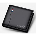 thumbnail image 1 of Cartera De Cuero horizontal UVRK Playboy plb0889, 1 of 4
